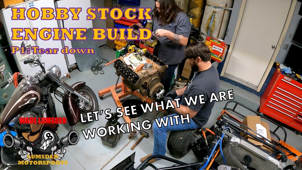 Hobby Stock Engine Build Part 1: Starting The Tear Down of the 350ci Small Block Chevy