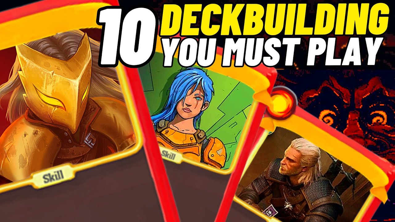 Best 10 DECK BUILDING Games You MUST PLAY