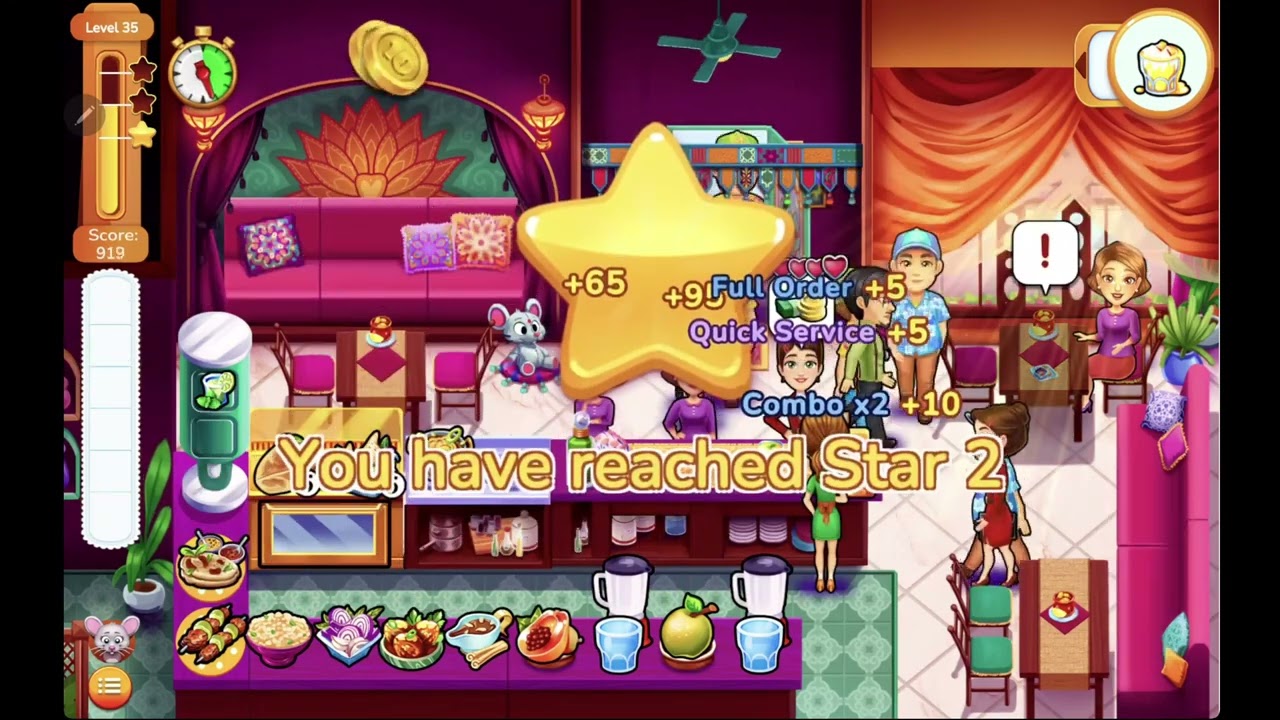 Delicious: The First Course Level 35 ➖ 3 ⭐ and 🐭 ➖ CaroGamesNL