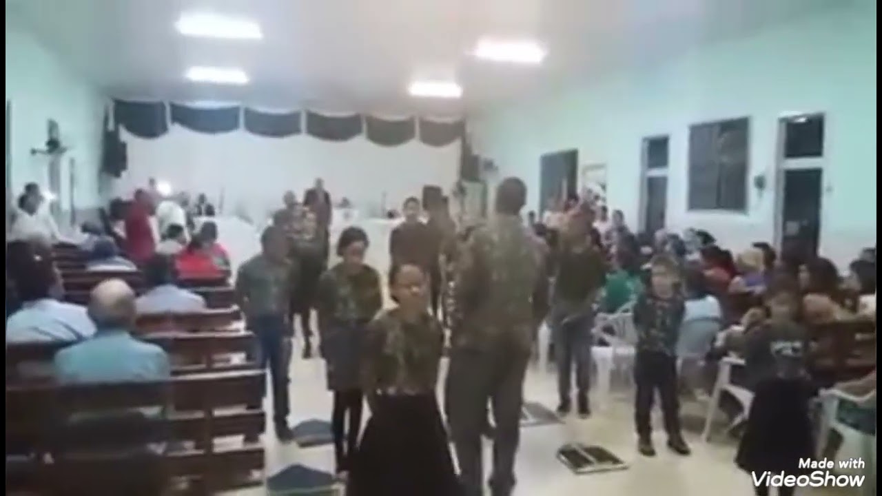 Apresentação Efesios 6 na Ipda de Nova Crixas Go 