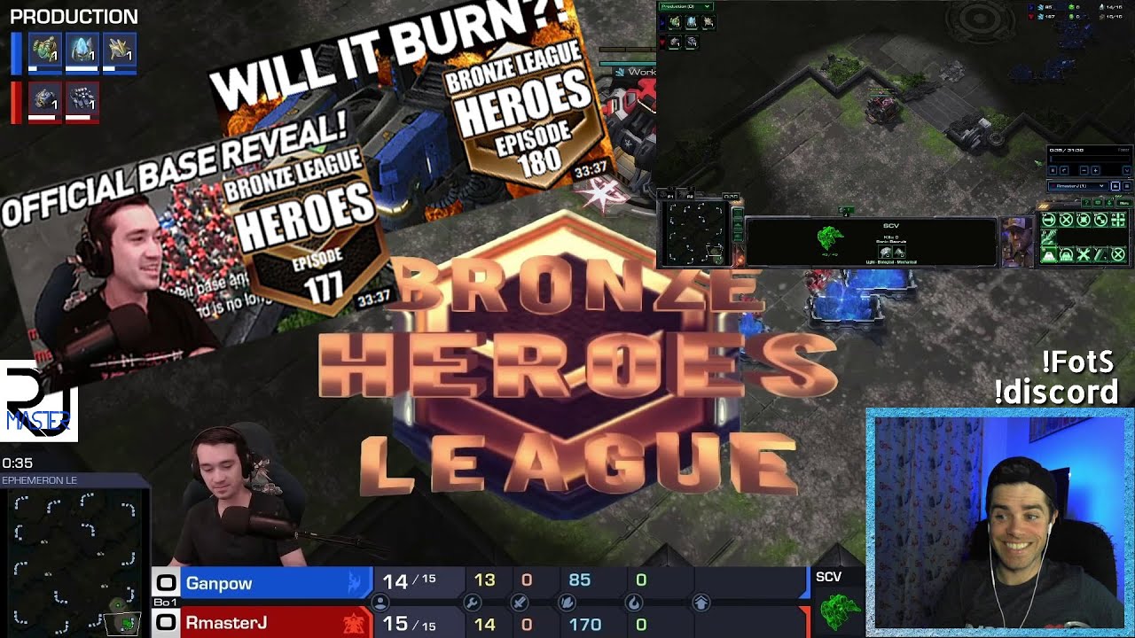 Reacting to @WinterStarcraft Casting MY Replay for Bonze League Heroes #BLH