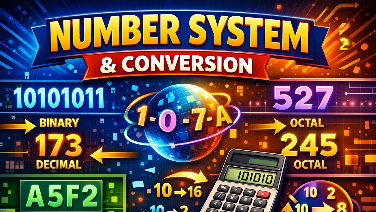Detailed explanation on Number system and conversion 