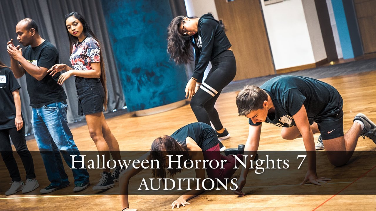 Halloween Horror Nights Singapore - Scare Actor Auditions