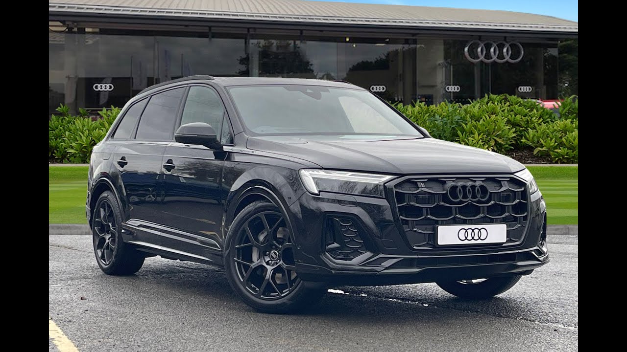Brand New Audi Q7 3.0 TDI V6 50 Black Edition Tiptronic quattro Euro 6 (s/s) 5dr | Preston Audi