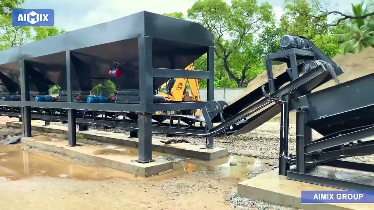 Aimix ALQ100 Aspal Mixing Plant di Sri Lanka