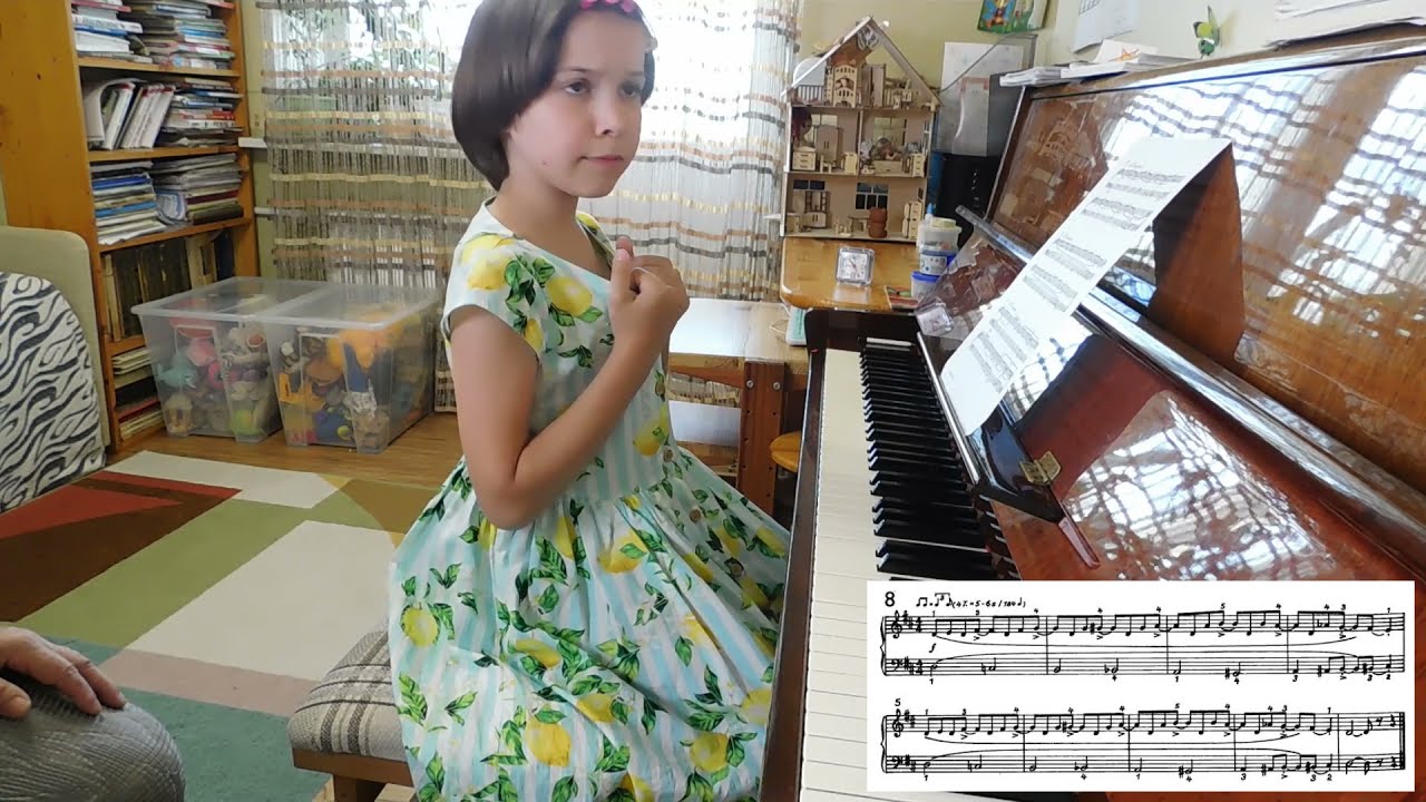 Марианна Лемешкина, 7 лет. М.Шмитц. 