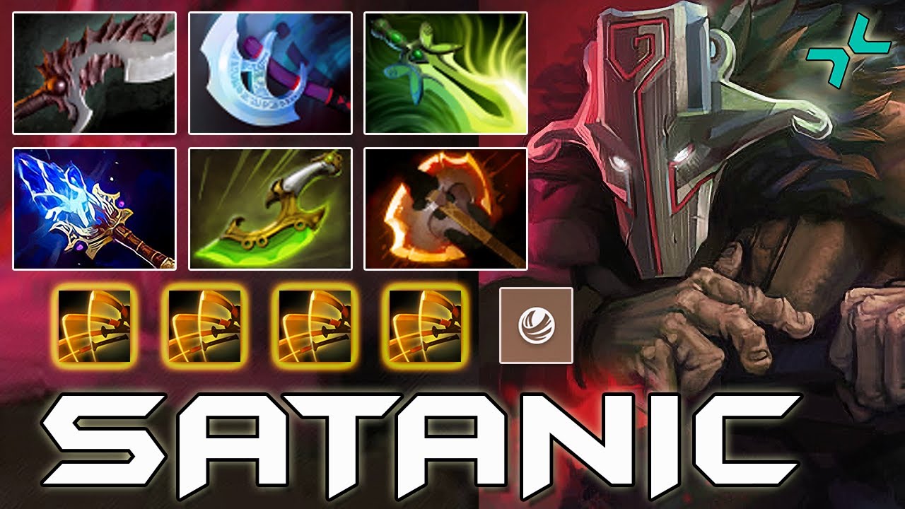 Satanic Juggernaut GODLIKE Performance &ndash; Immortal Carry Gameplay | Dota 2