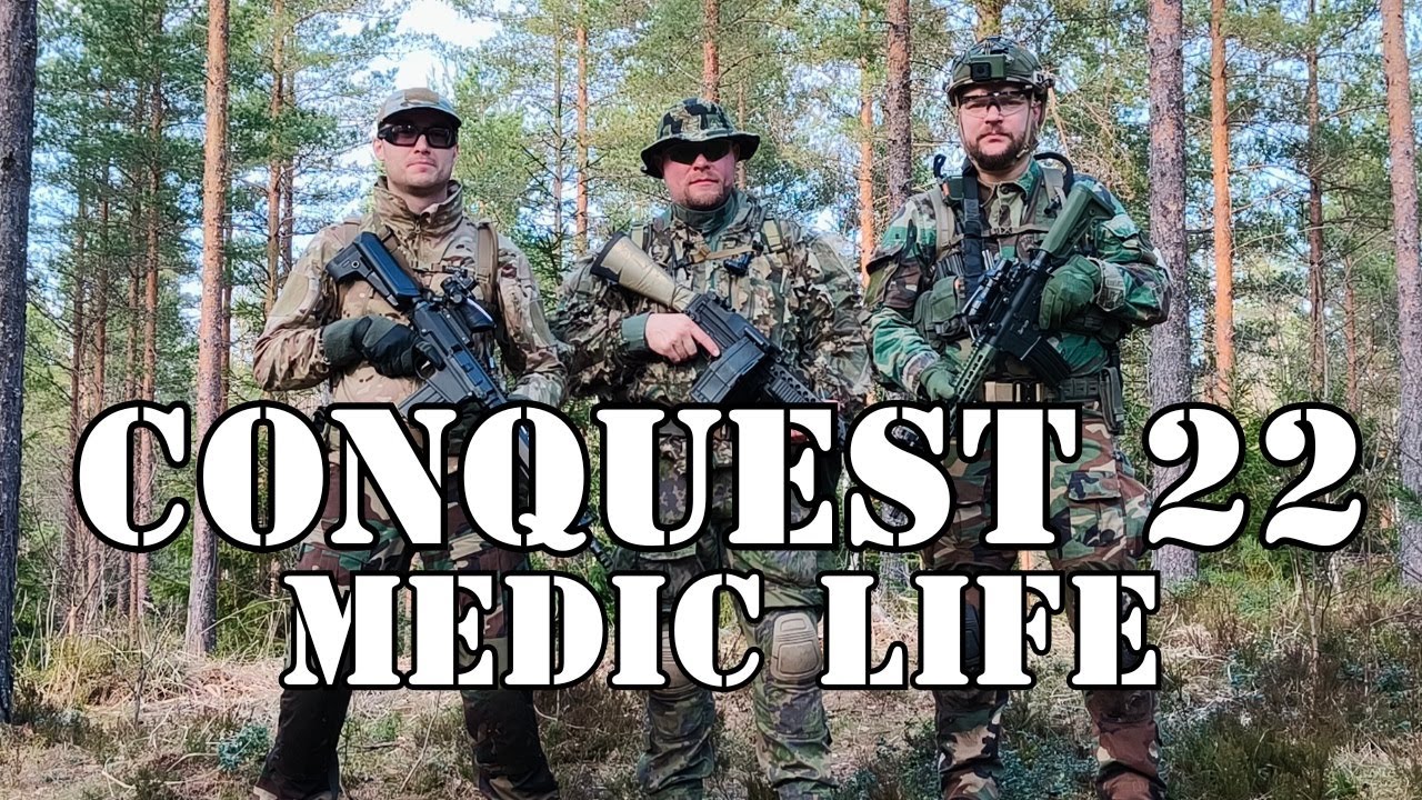 Conquest 22 - Medic Life | Airsoft Suomi Gameplay