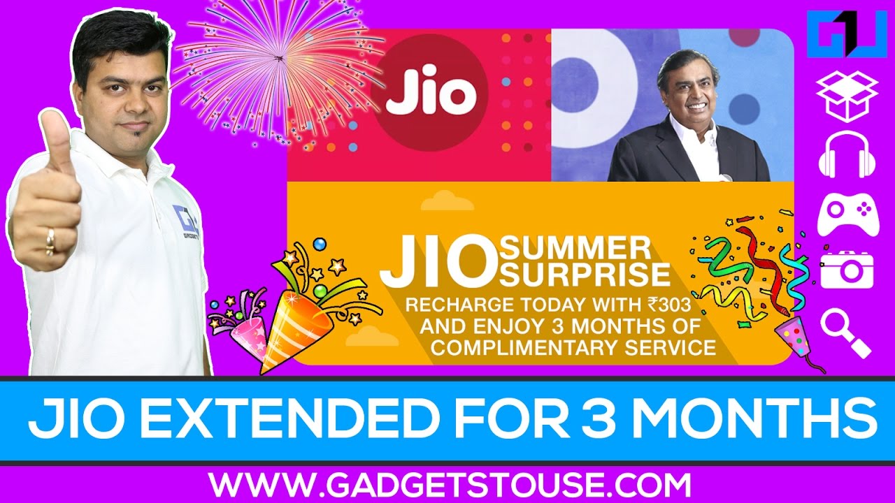 Jio New Free Data Offer - Summer Surprise Offer All You Need To Know