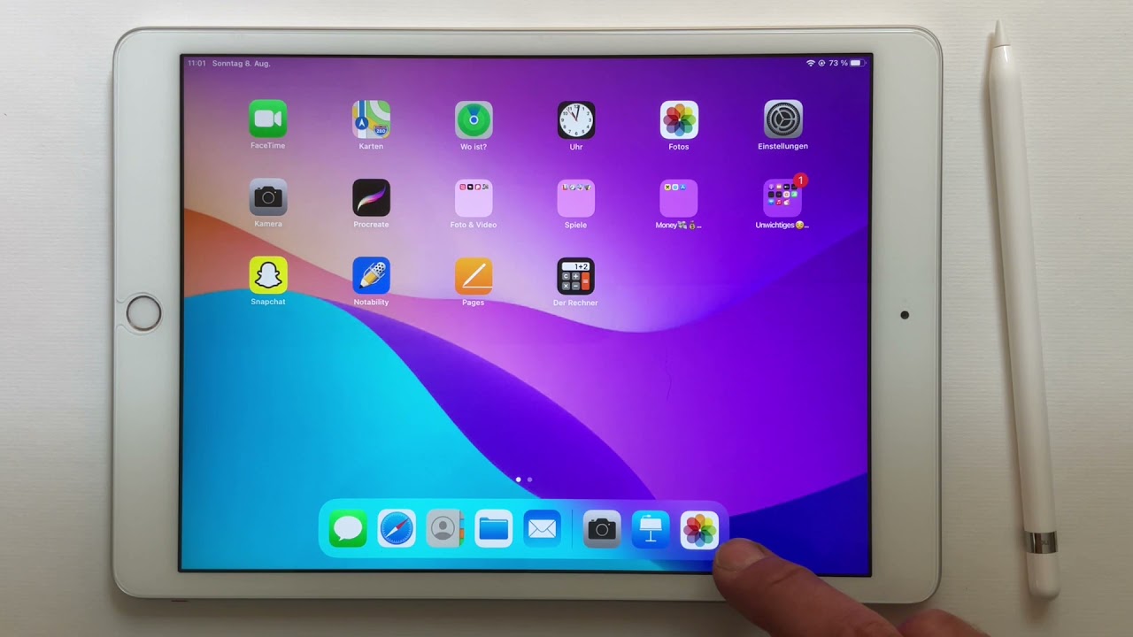 iPad Grundlagen - Ordnerstruktur