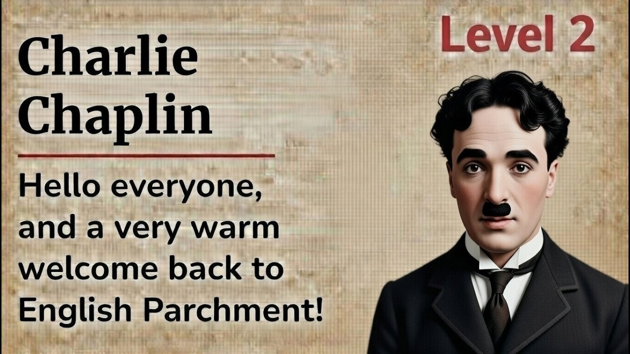 Charlie Chaplin — The King of the Silent Screen 🎩 | Learn English Through Story | Graded Reader B1