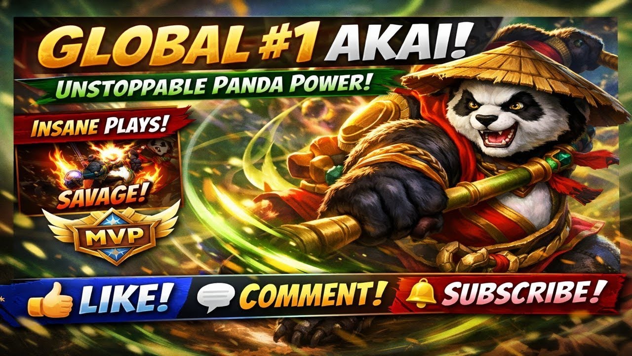 GLOBAL 1 AKAI Ranked Game &ndash; Legendary Performance! Mobile Legends