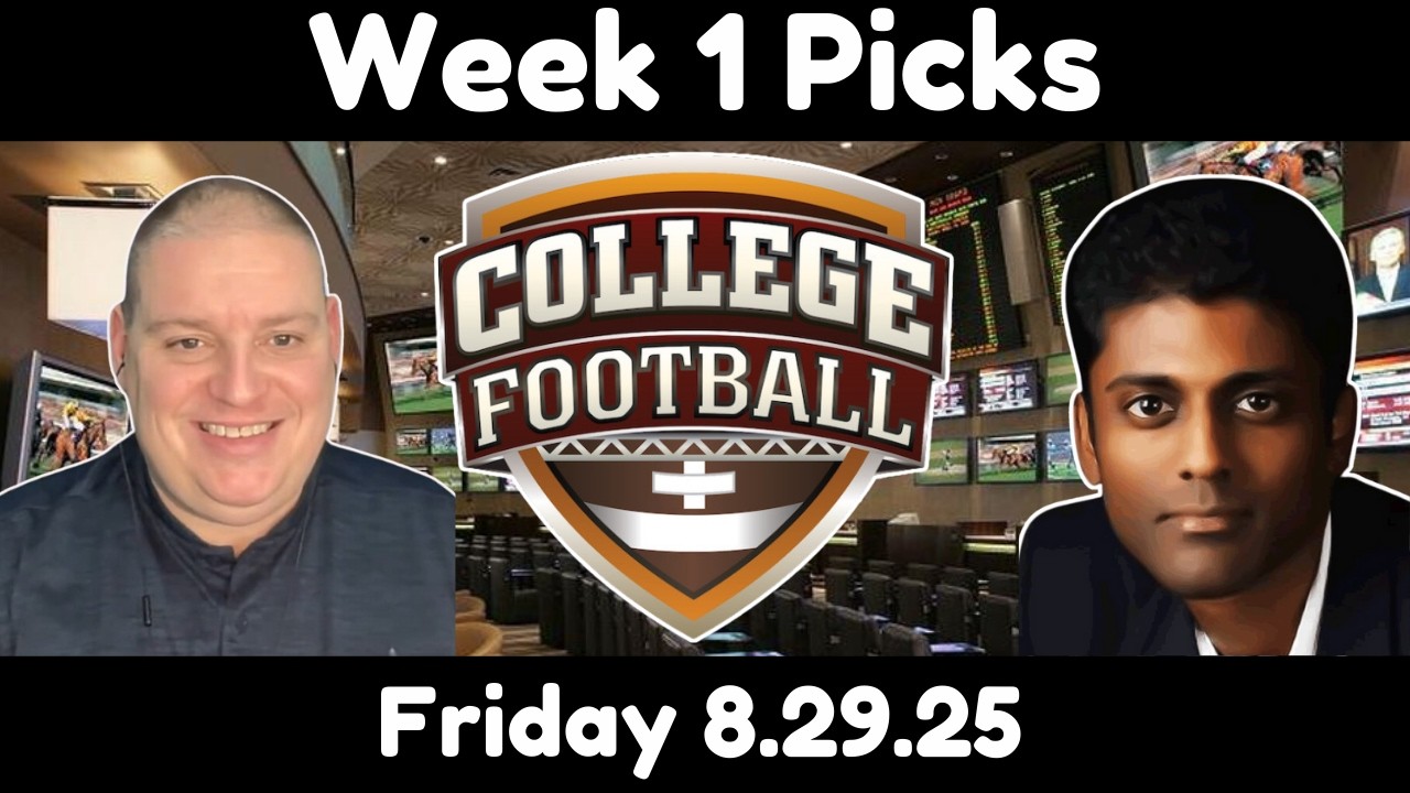 Friday NCAAF Week 1 Picks - 8/29/25 l Craig Trapp & Indian Cowboy NCAAF Picks & Predictions