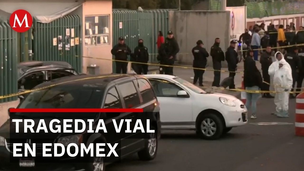 Atropellamiento masivo en Tec&aacute;mac, Edomex, deja 4 muertos y 14 lesionados