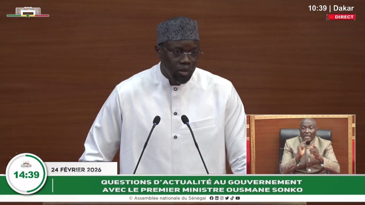 🔴LIVE PM Ousmane SONKO à l'assemblée nationale
