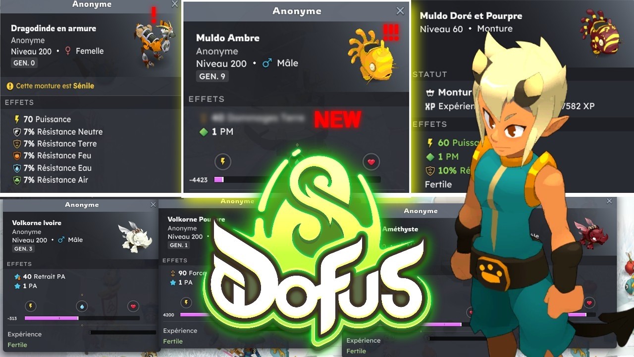 TOUTES les modifications intéressantes de la Bêta Dofus 3.5 (GROS UP Muldo ⚠️ NERF Osa ⬇️)
