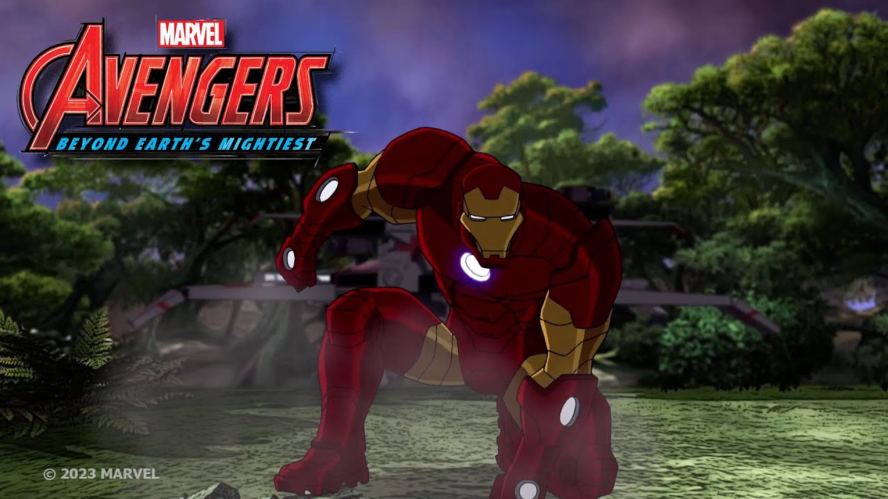 Homem de Ferro luta contra Thanos! | Os Vingadores: Al&eacute;m dos mais poderosos da Terra | Epis&oacute;dio 1