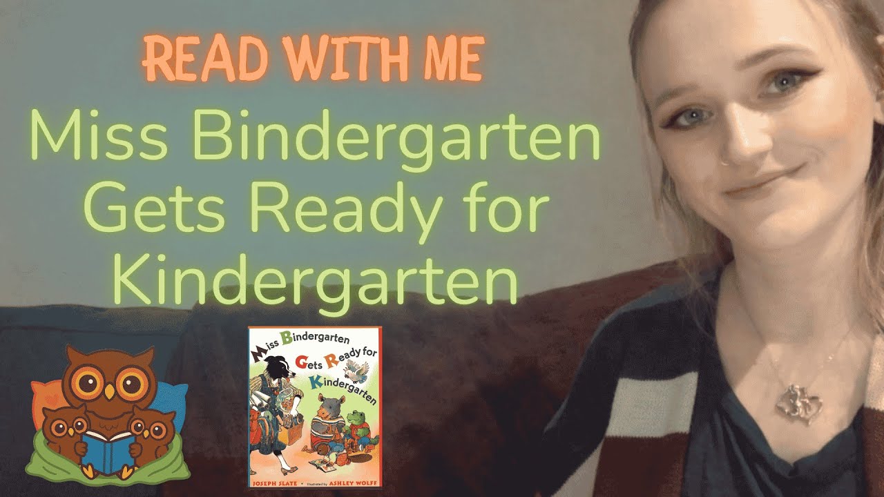 Read With Me: Mrs. Bindergarten Gets Ready for Kindergarten | Gentle Read Aloud for Preschoolers