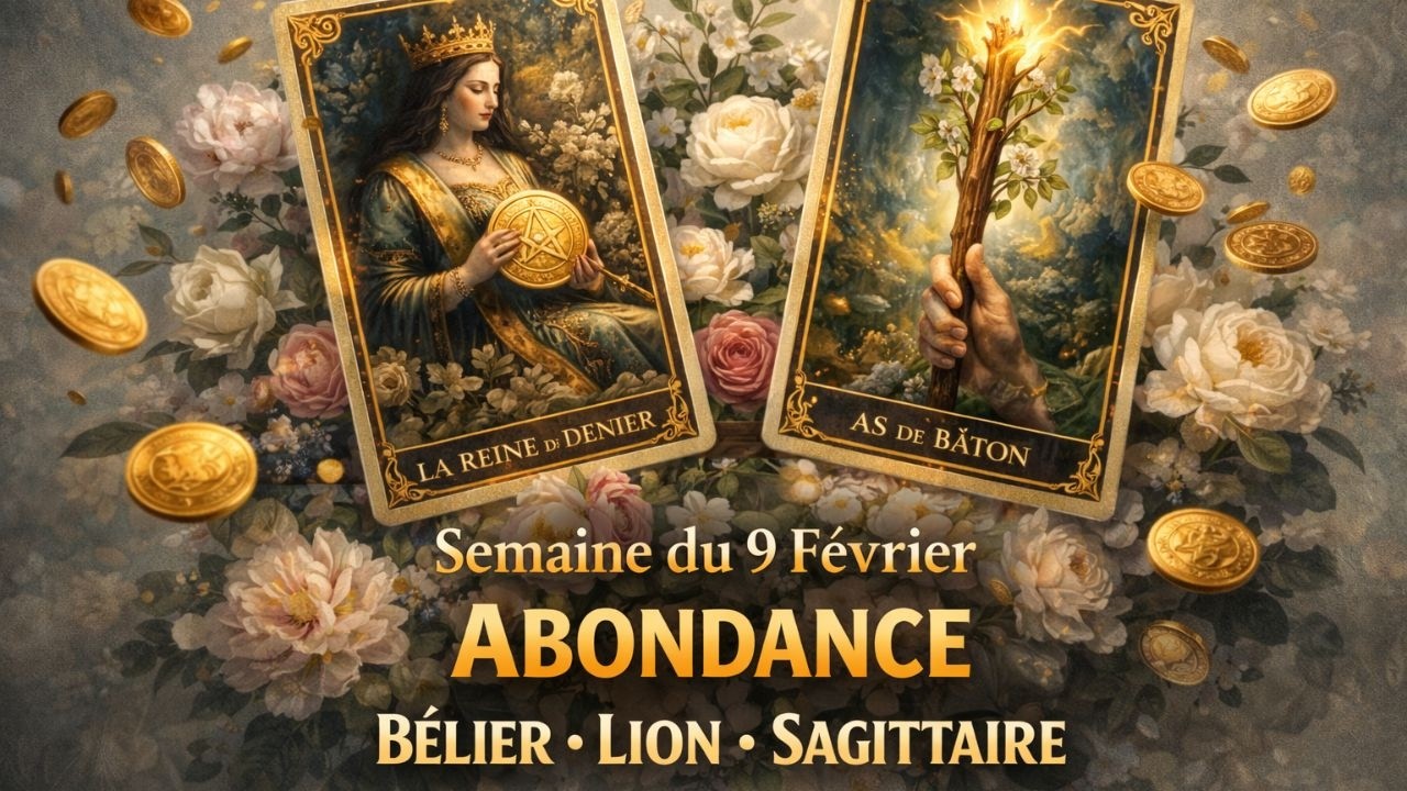 BÉLIER, LION, SAGITTAIRE : ARRÊTEZ TOUT ! Le Jugement tombe enfin (Semaine du 9 Février) ⚖️🔥