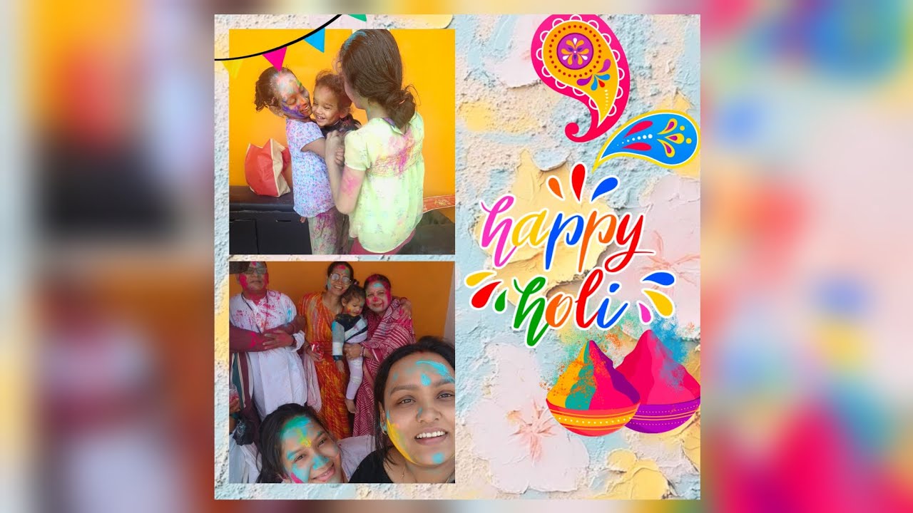 Holi k din Masti bachon ki  aur mommy logon ka kitchen duty 🤗🫟🙏❤️ 