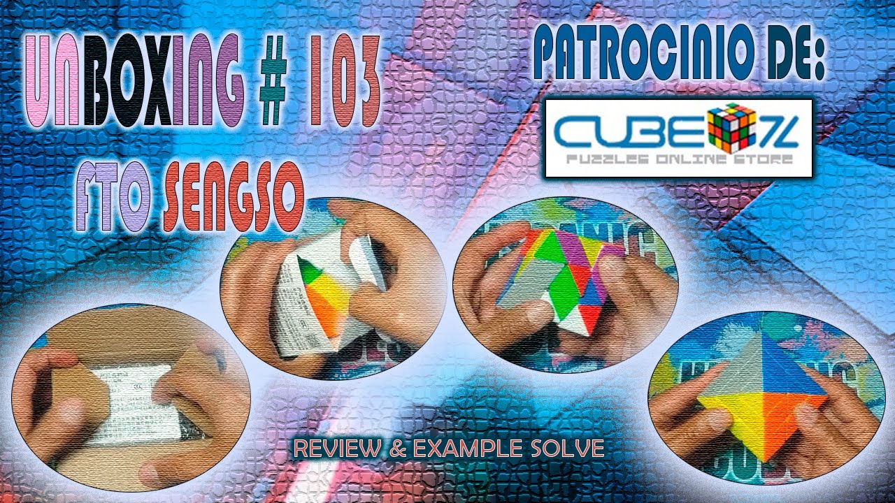 UNBOXING 103 / Review & Example Solve / FTO SENGSO / Patrocinio: CUBEZZ / Cubos de Rubik / 2025