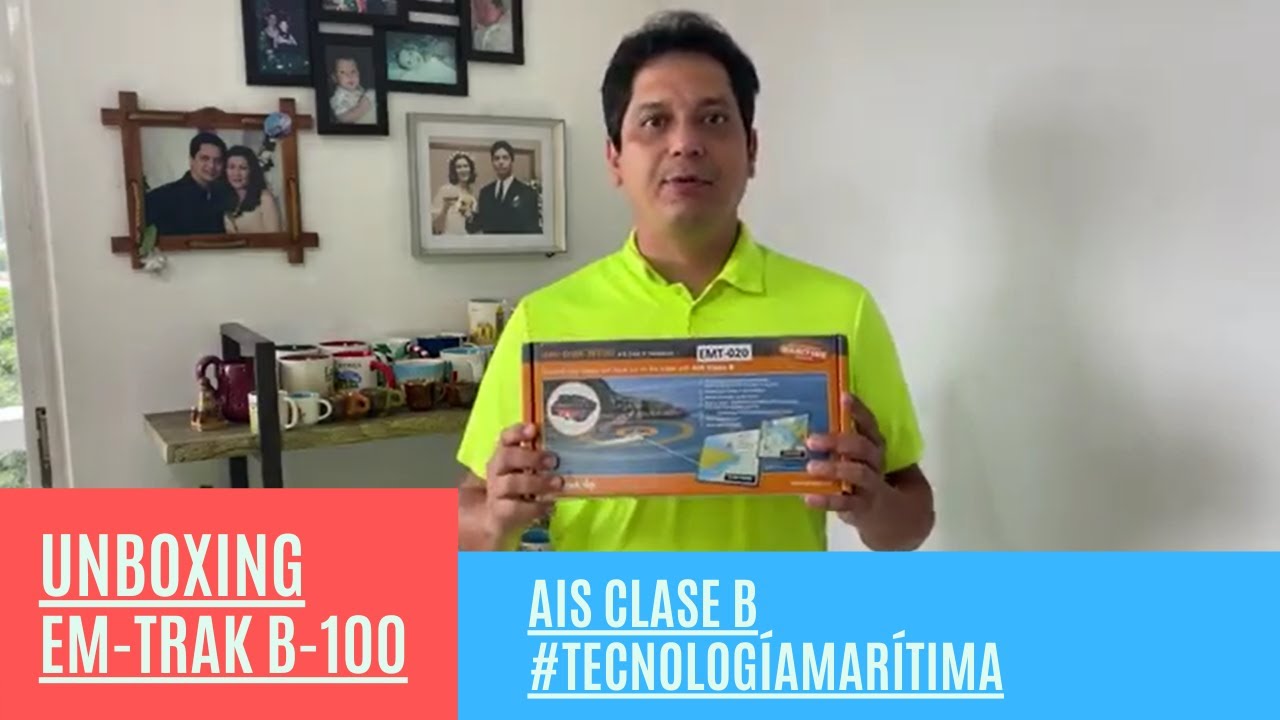 UnBoxing  AIS Clase B Em-Trak B-100 #TechnologíaMarítima