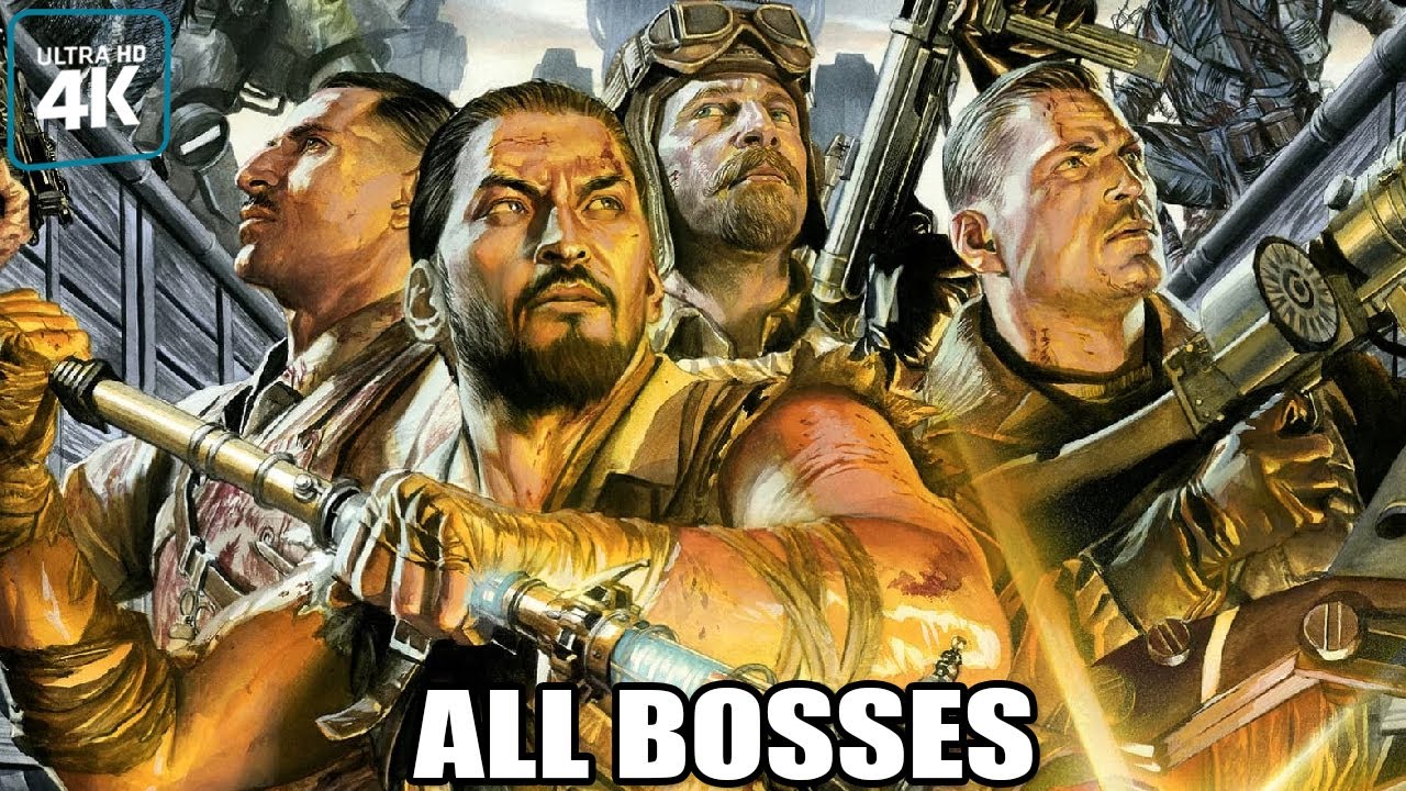 Black Ops 3 Zombies - All Bosses & Easter Eggs (With Cutscenes) 4K 60FPS UHD PC