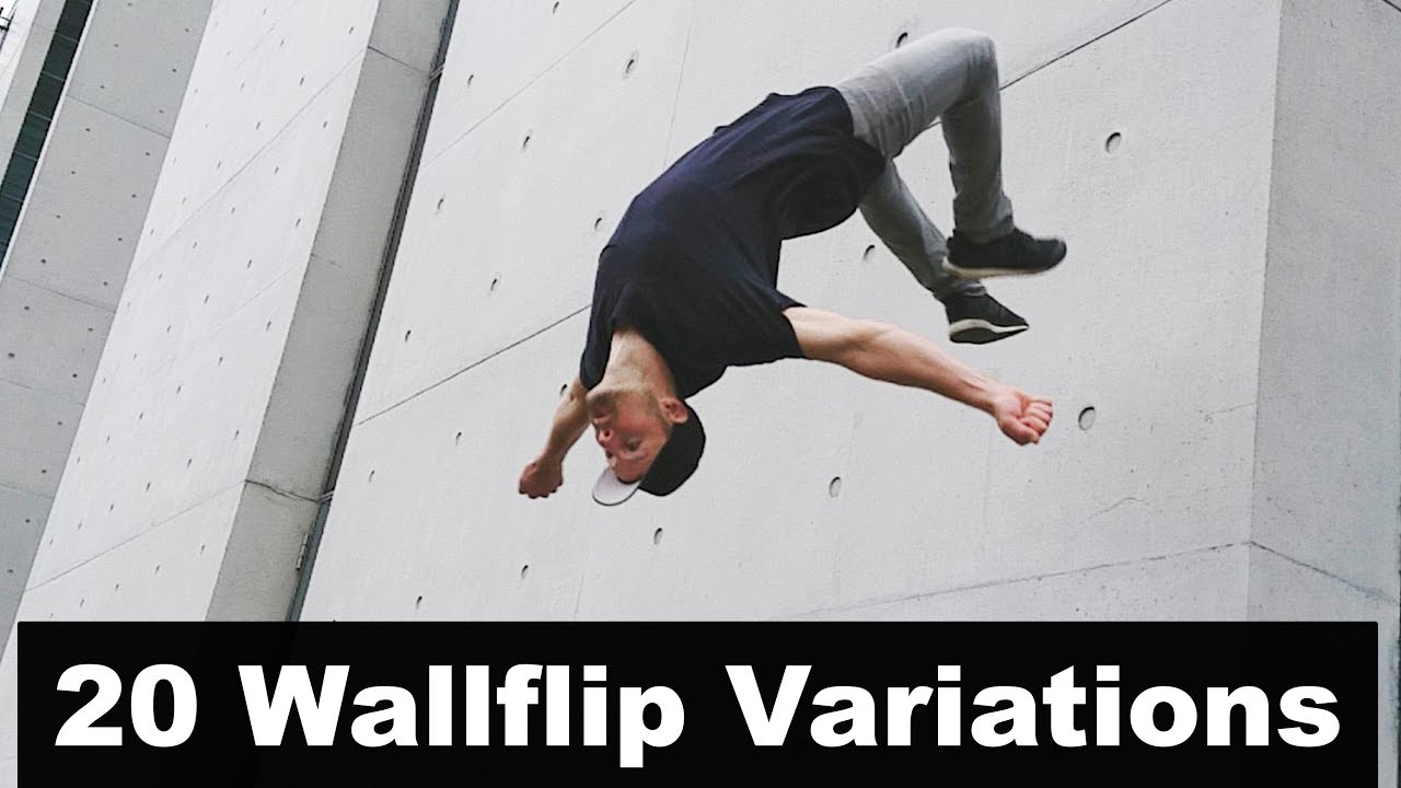 20 Wall Flip Variations - FREERUNNING Lexikon