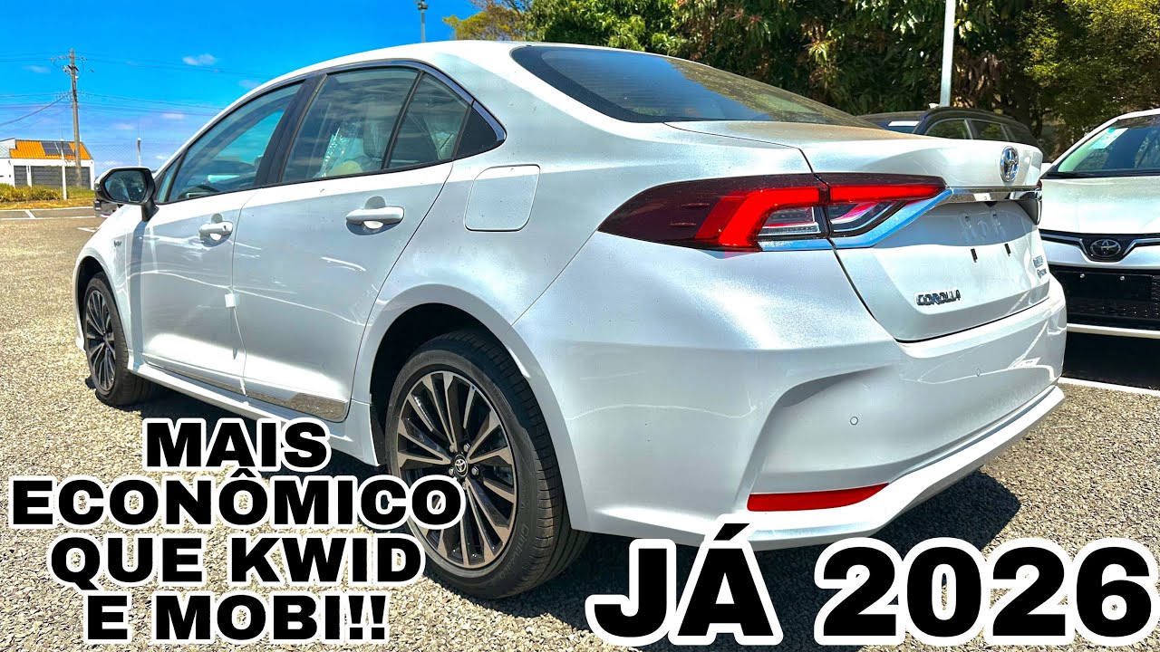 NOVO TOYOTA COROLLA ALTIS HYBRID 2026 EM DETALHES | TOYOTA ARRUMOU OS PÊNALTIS DESSE CARRO???