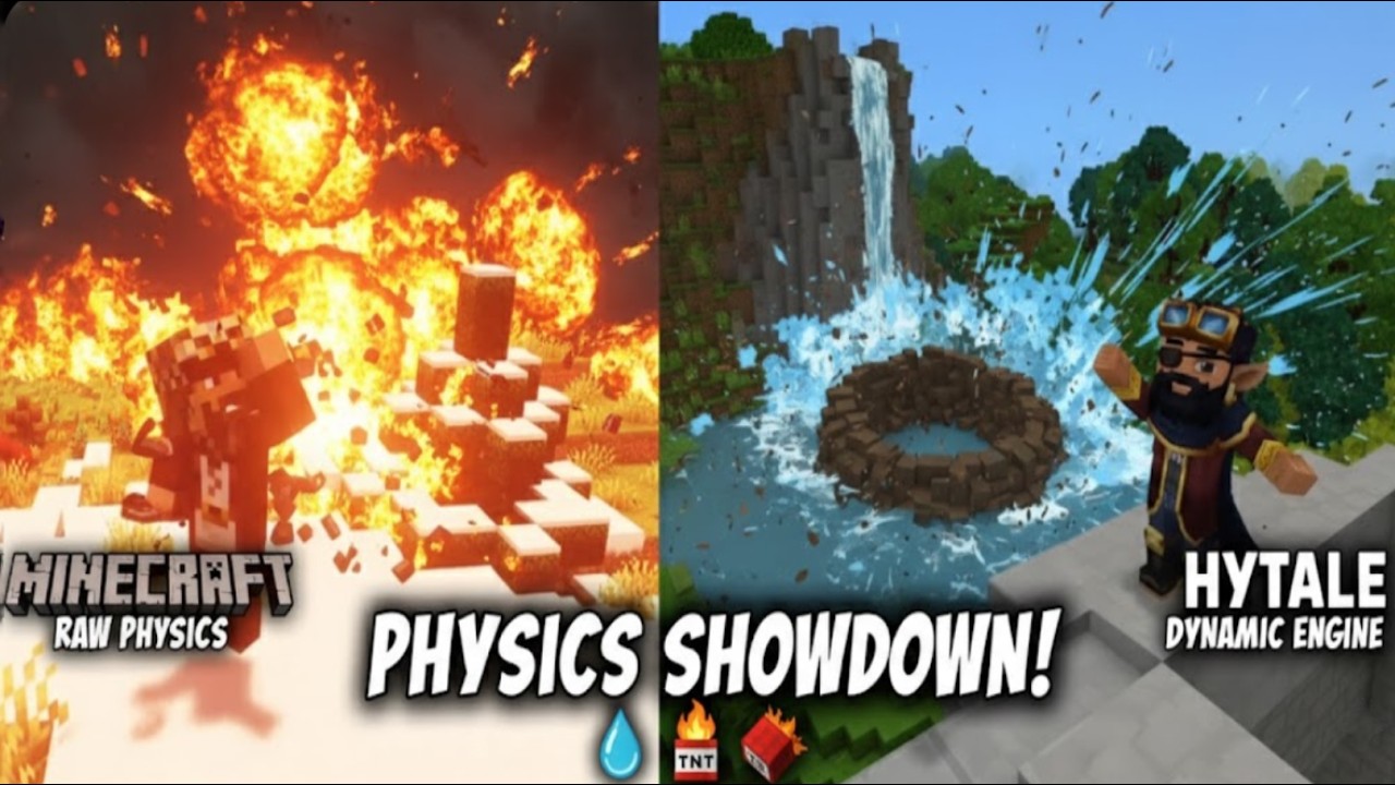 I Tested Hytale Physics vs. Minecraft... The Results Were Weird