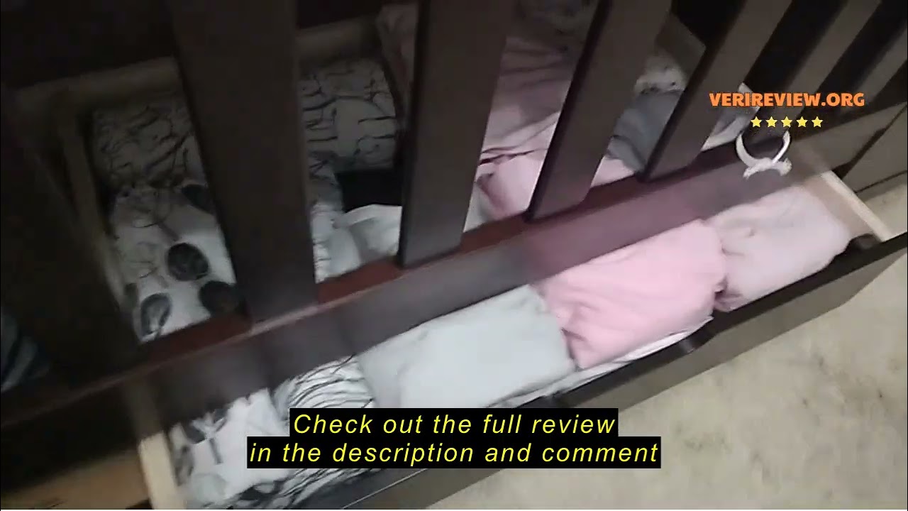 Review Graco Hadley 5-in-1 Convertible Crib and Changer with Drawer (Espresso) – GREENGUARD Gold Cer