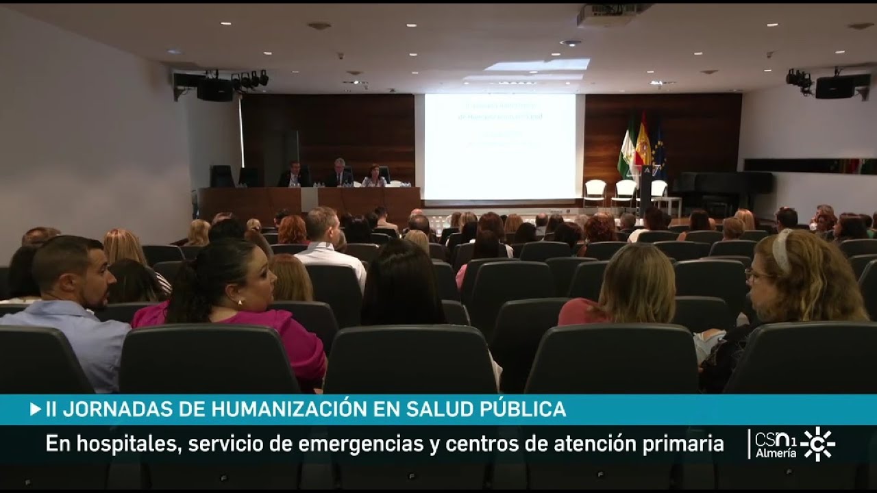 II Jornada Almeriense de Humanización en Salud en Noticias 1 Almería de Canal Sur TV