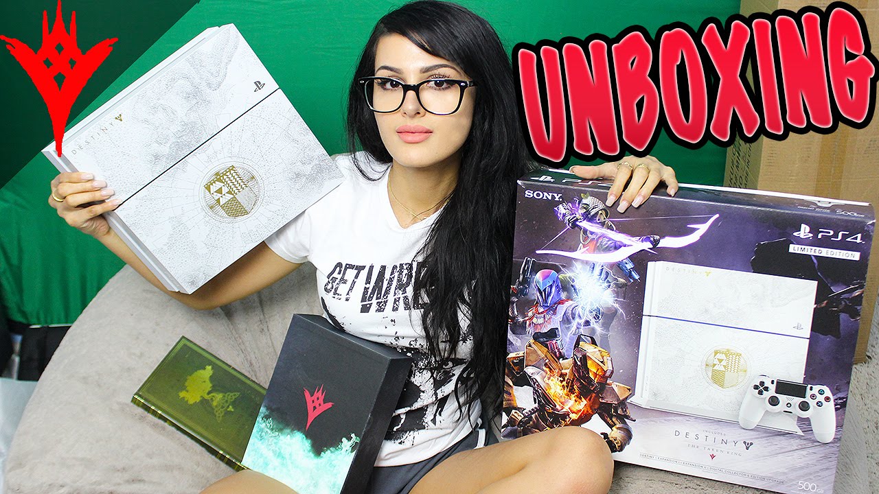 Destiny PS4 + The Taken King Collector's Edition UNBOXING!