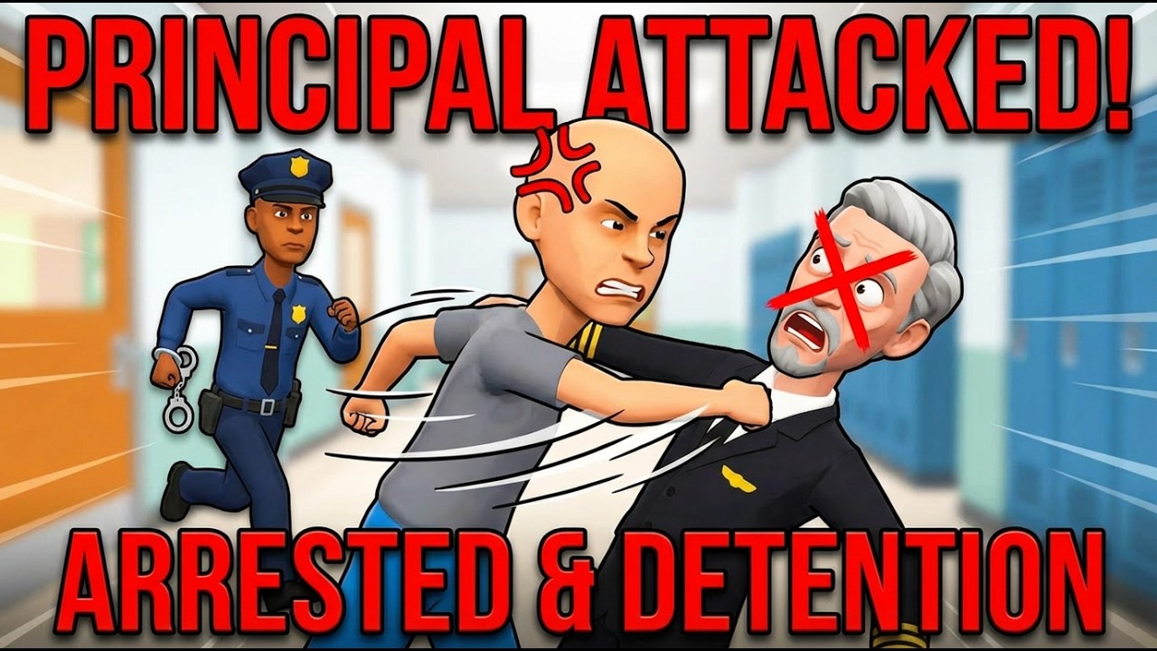 Classic Caillou Assaults His Principal, Gets ARRESTED & Sent to Juvenile Detention