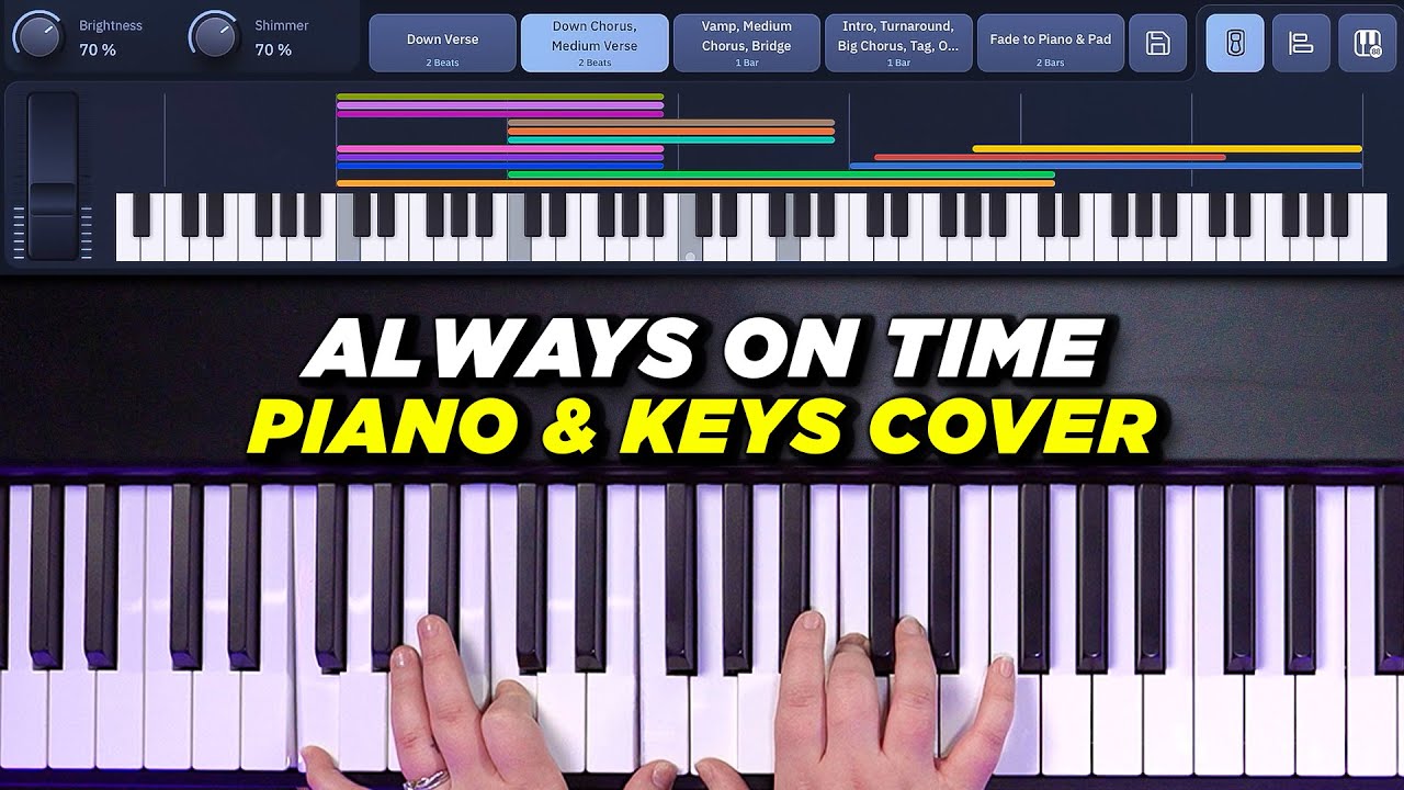 Always On Time Piano & Keys Playthrough - Elevation Worship - Song Specific Patch Sunday Keys