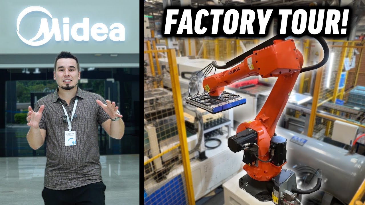 How Dishwashers are Made - Midea Factory Tour in China!