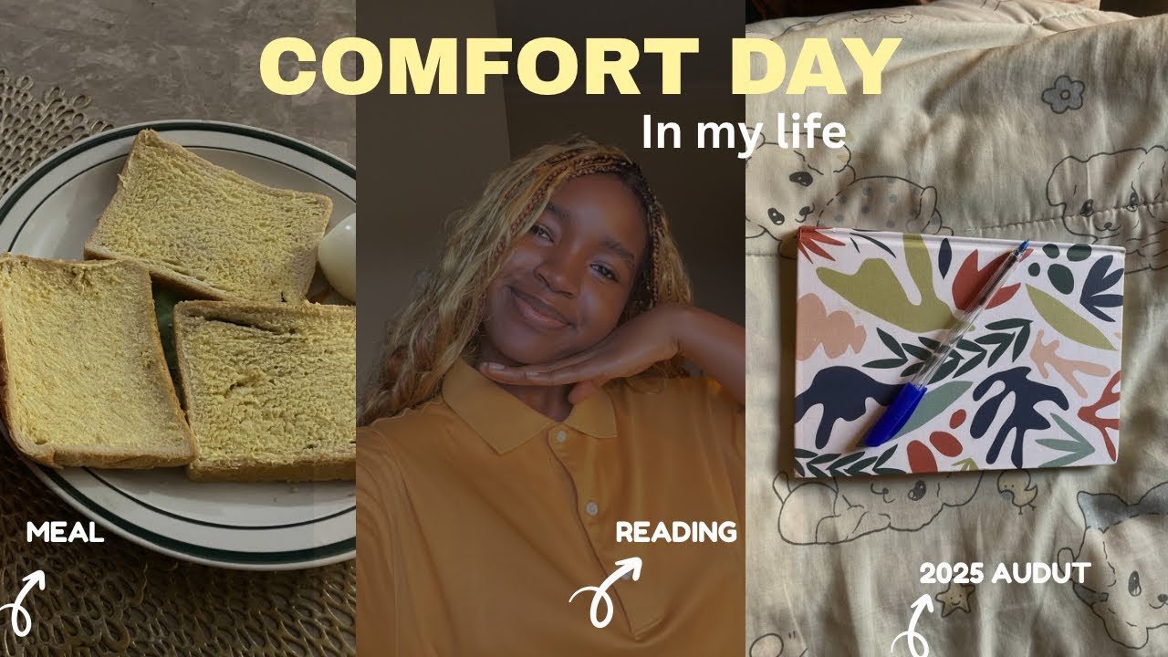 Comfort Day in My Life | writing, cooking, reading 🦋 |