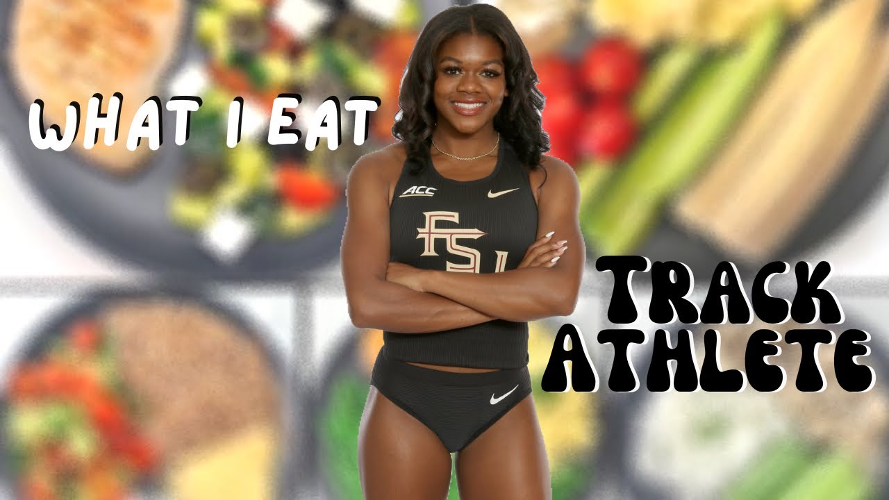 What I Eat as a D1 Track and Field Athlete || vlog, come to practice with me, cooking