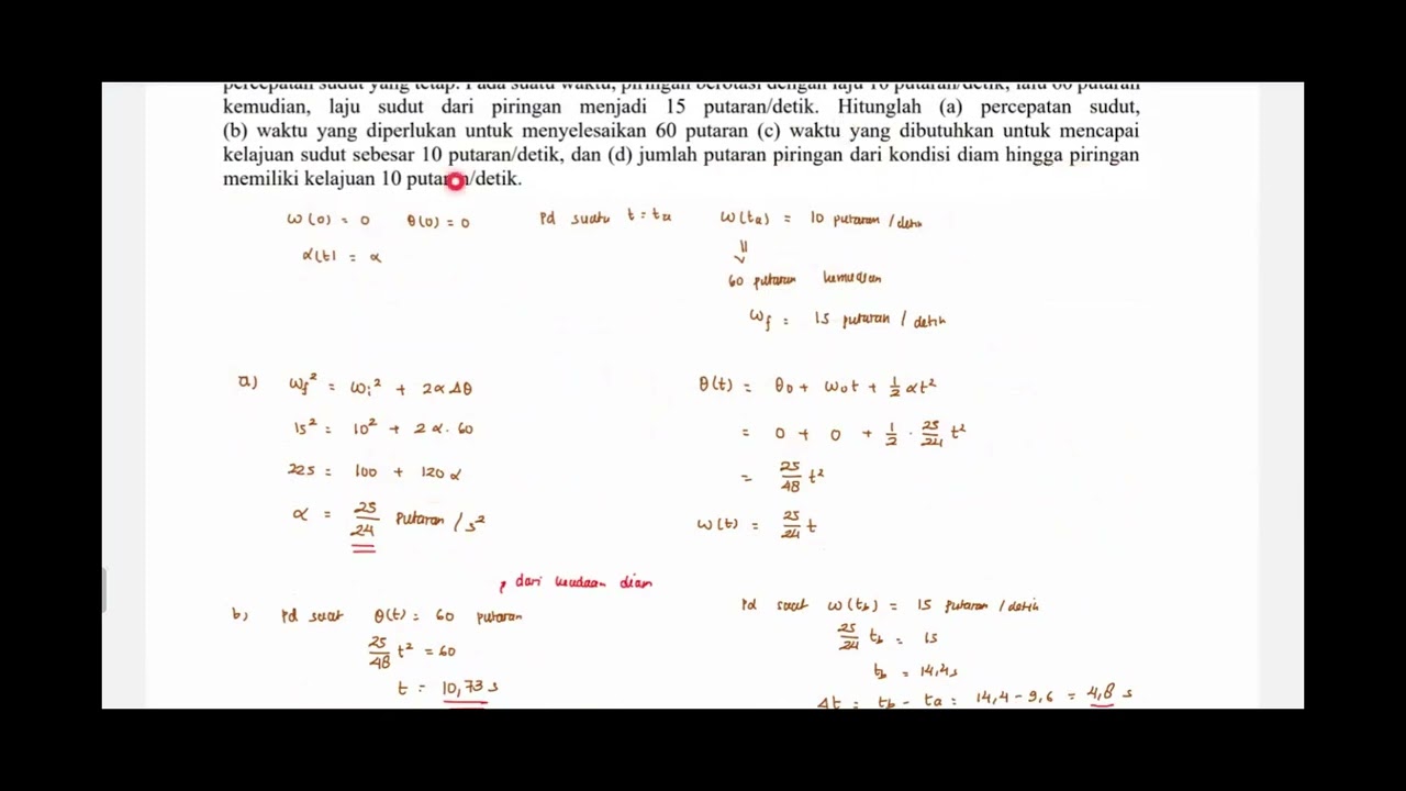 Pembahasan Modul 4 Tutorial Fisika I TPB ITB Part 3
