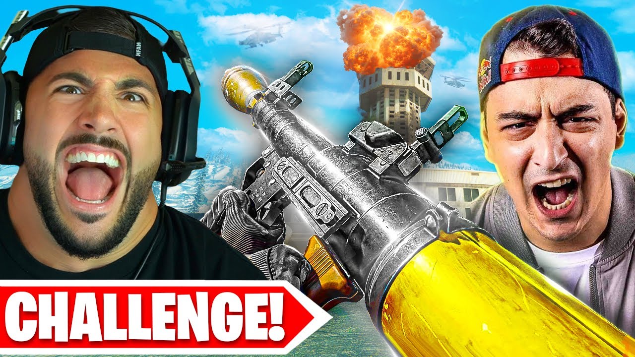 THE RPG ONLY CHALLENGE ON WARZONE! (IMPOSSIBLE)