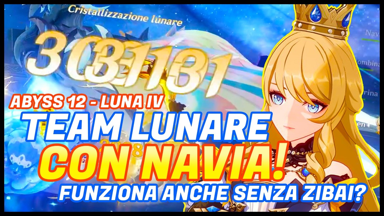 NAVIA in Cristallizzazione Lunare FUNZIONA? | Spiral Abyss LUNA 4 seconda parte