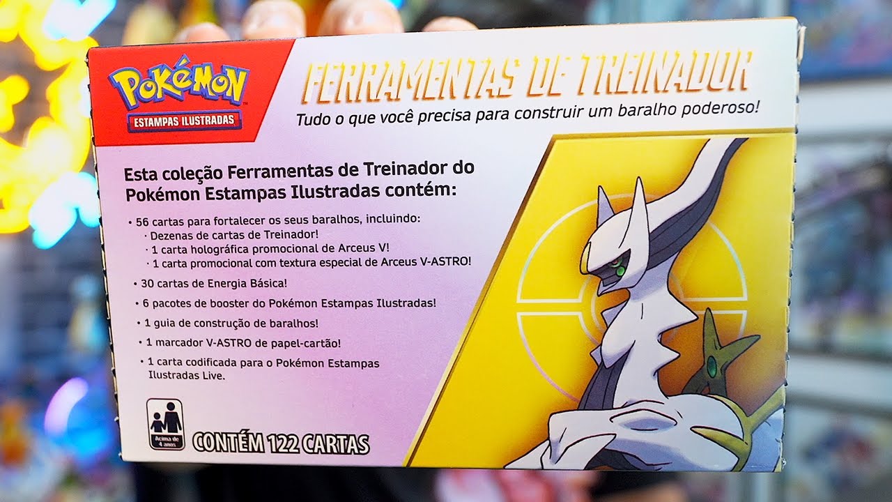 Unboxing Kit de Ferramentas de Treinador ARCEUS V! - TIUSAM CARTA POKEMON