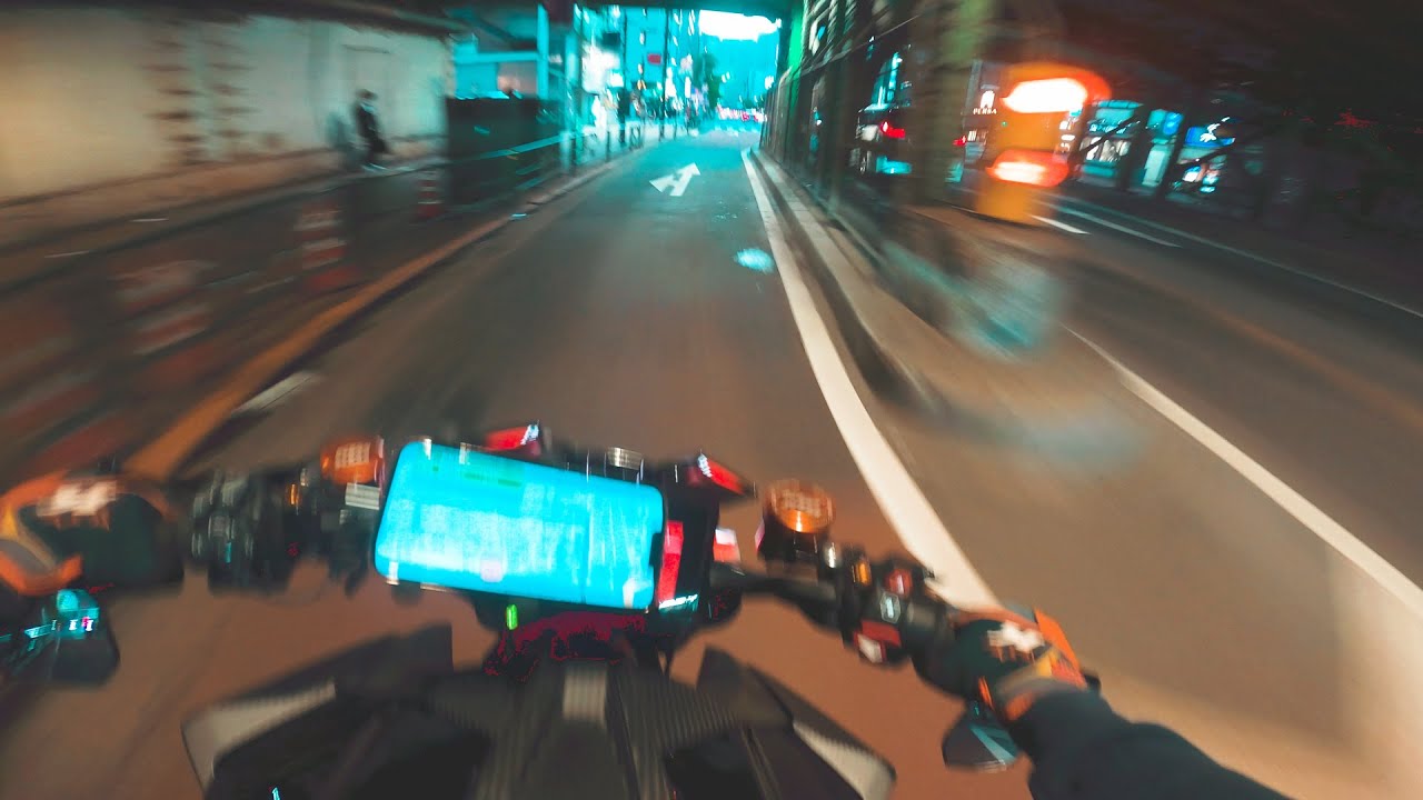 TOKYO city Ride | KTM 1290 super duke R | AKRAPOVIC sound