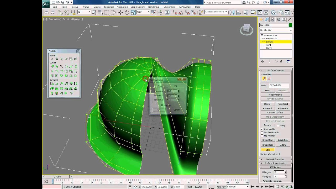 Nurbs 3ds max