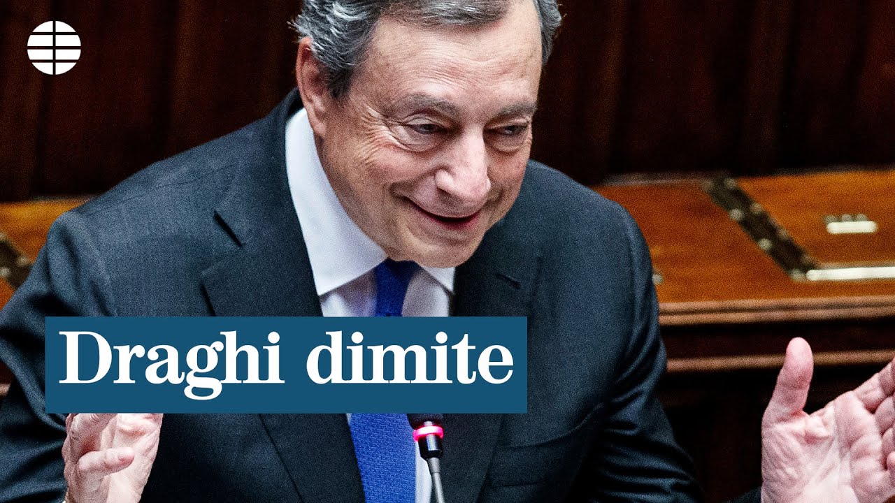 Mario Draghi dimite tras perder la mayoría para gobernar Italia