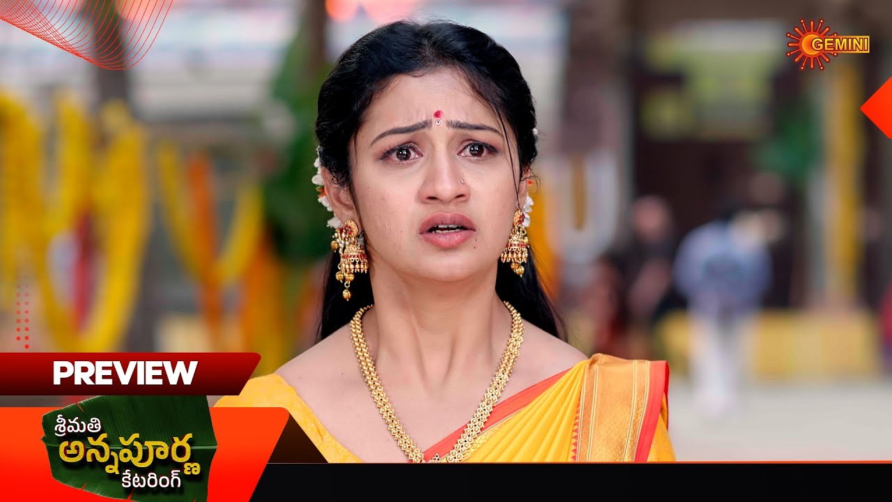 Srimati Annapurna Catering - Preview of the day | Watch full EP Sun NXT | 24 Feb 2026 | Gemini TV