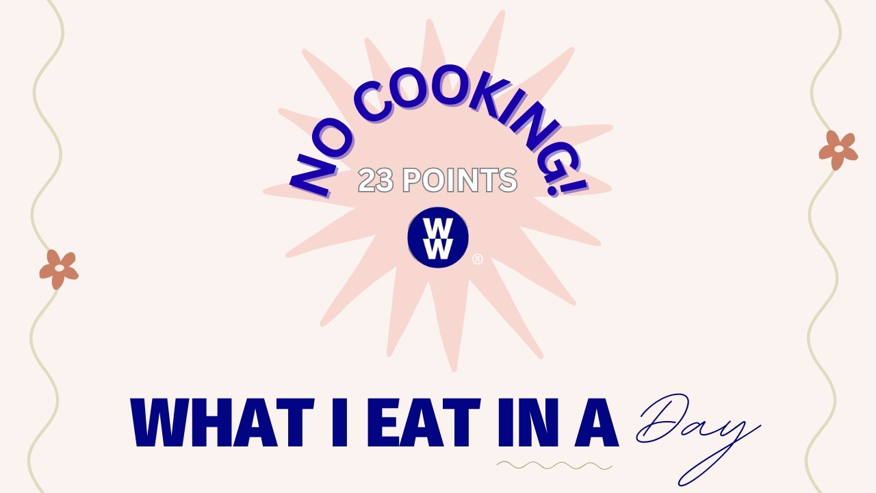 Что я ем в день на Weight Watchers | Снижение веса | 23 балла WW | Без готовки