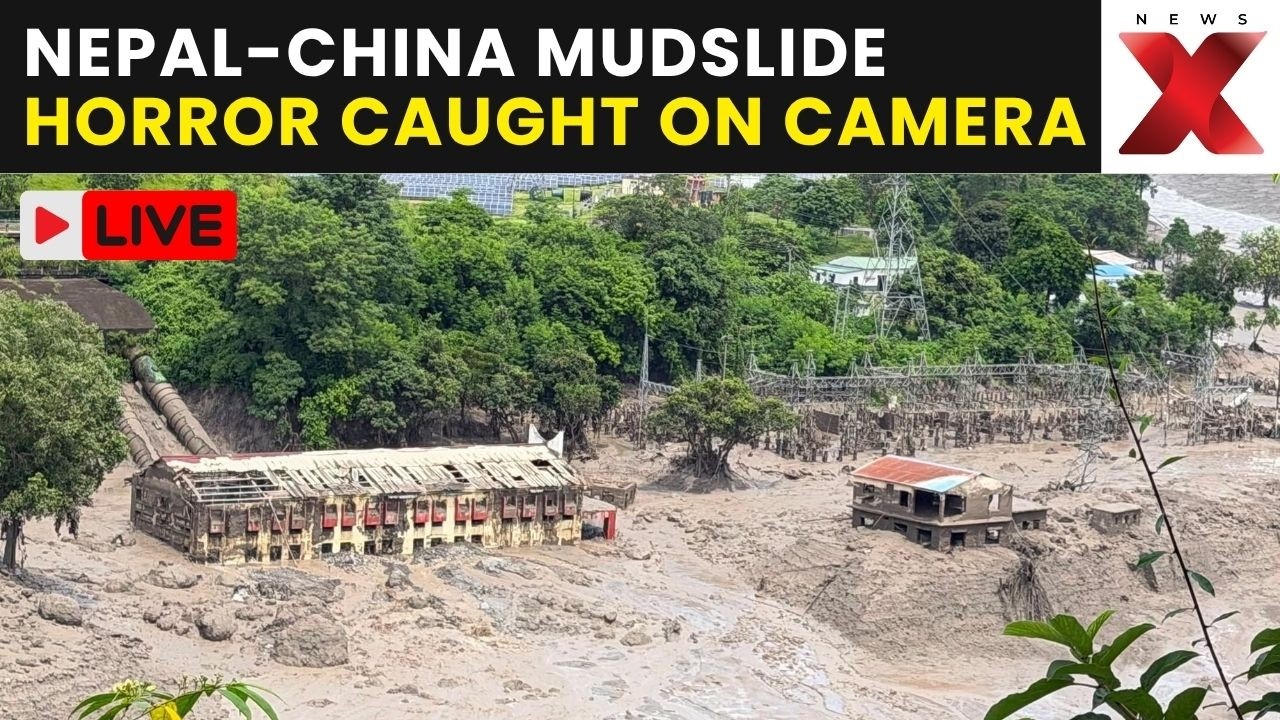 Nepal-China Border Horror LIVE: Terrifying CCTV Shows People Flee Seconds Before Mudslide Strikes