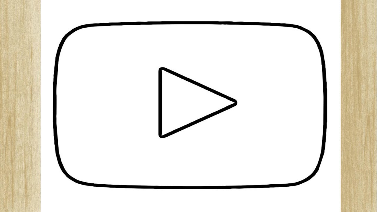 COMO DESENHAR O BOT&Atilde;O DE 100 MIL INSCRITOS DO YOUTUBE