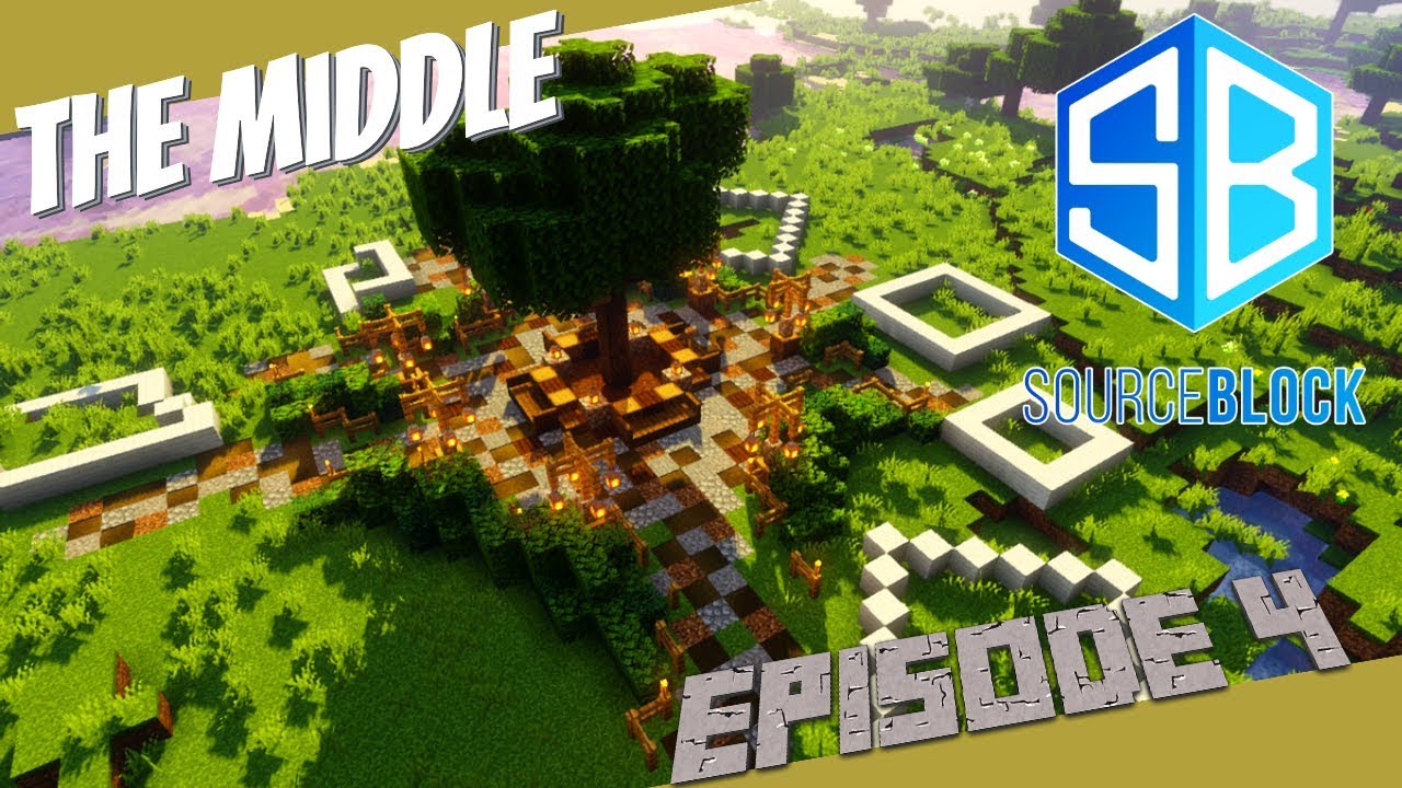 How to Make a City in Minecraft Survival: PLUS The Best Mythical Sausage Impression EVER SourceBlock